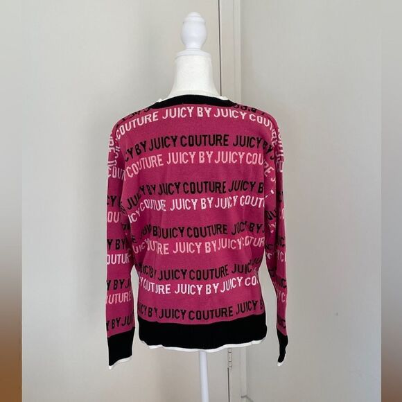 NWT Juicy By Juicy Couture Crew Neck Pullover Sweater - Picture 3 of 6